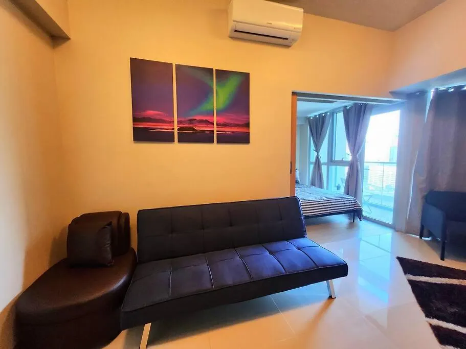 Lejlighed Bgc Cosy Spacious 1Br Uptown Parksuites With Balcony City View Manila Filippinerne